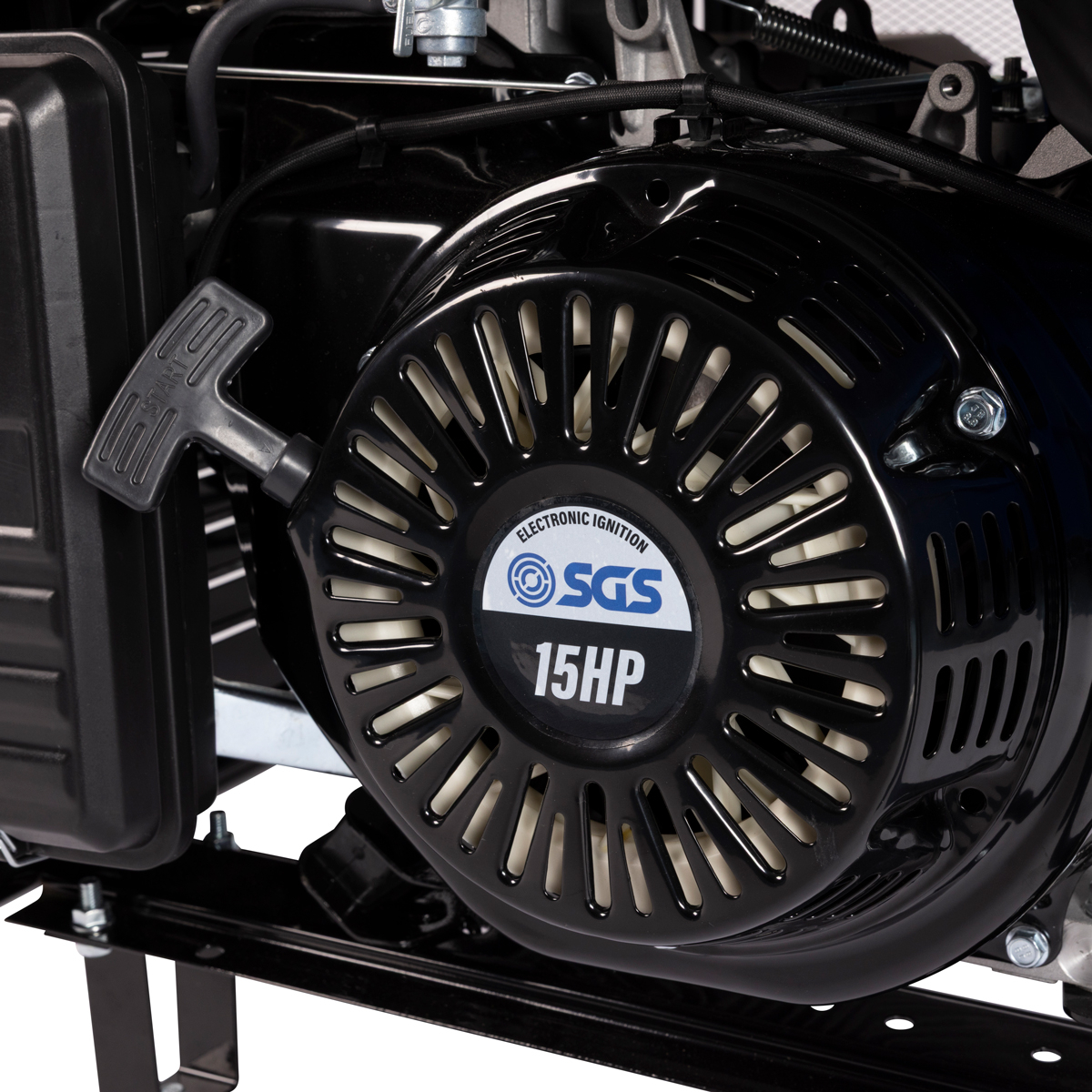 SGS 7.5kW Heavy-Duty Open-Frame Petrol Generator with AVR